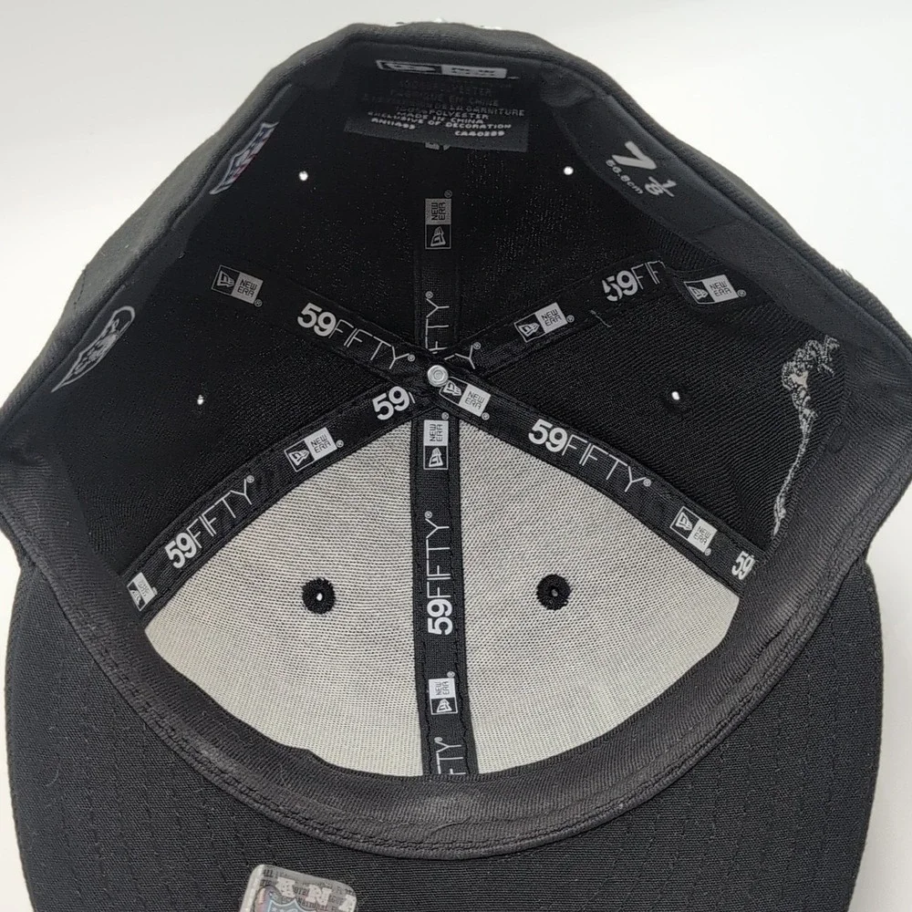 Las Vegas Raiders New Era 59fifty Fitted Hat 7 1/8 Welcome To Las Vegas Patch